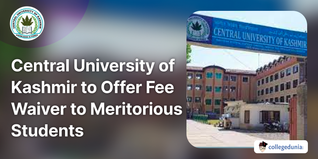 Central University of Kashmir to Offer Fee Waiver to Meritorious Students